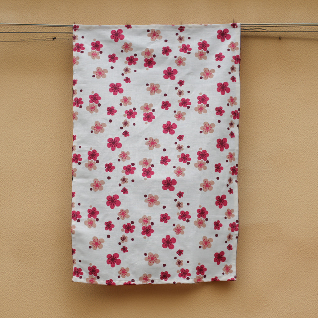 Hemp Tea Towel 'Manuka'