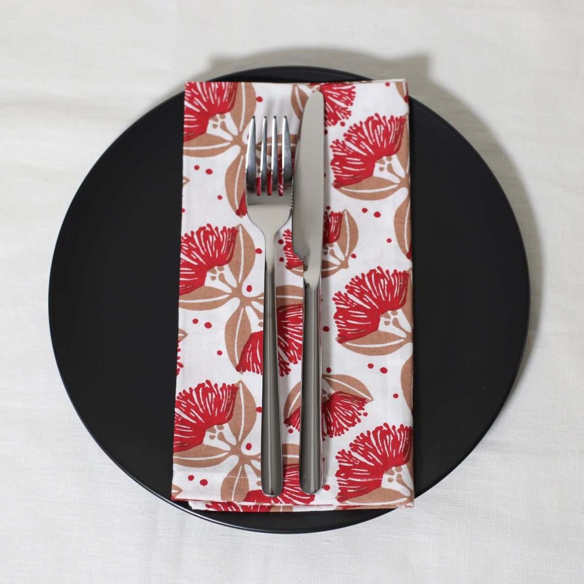 Pohutukawa Red Napkin Set of 2