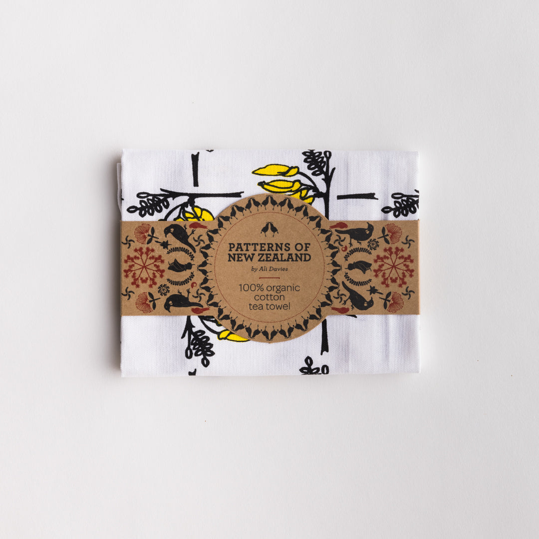 'Kowhai' Tea Towel