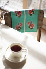 Vintage Rose Linen Tea Towels