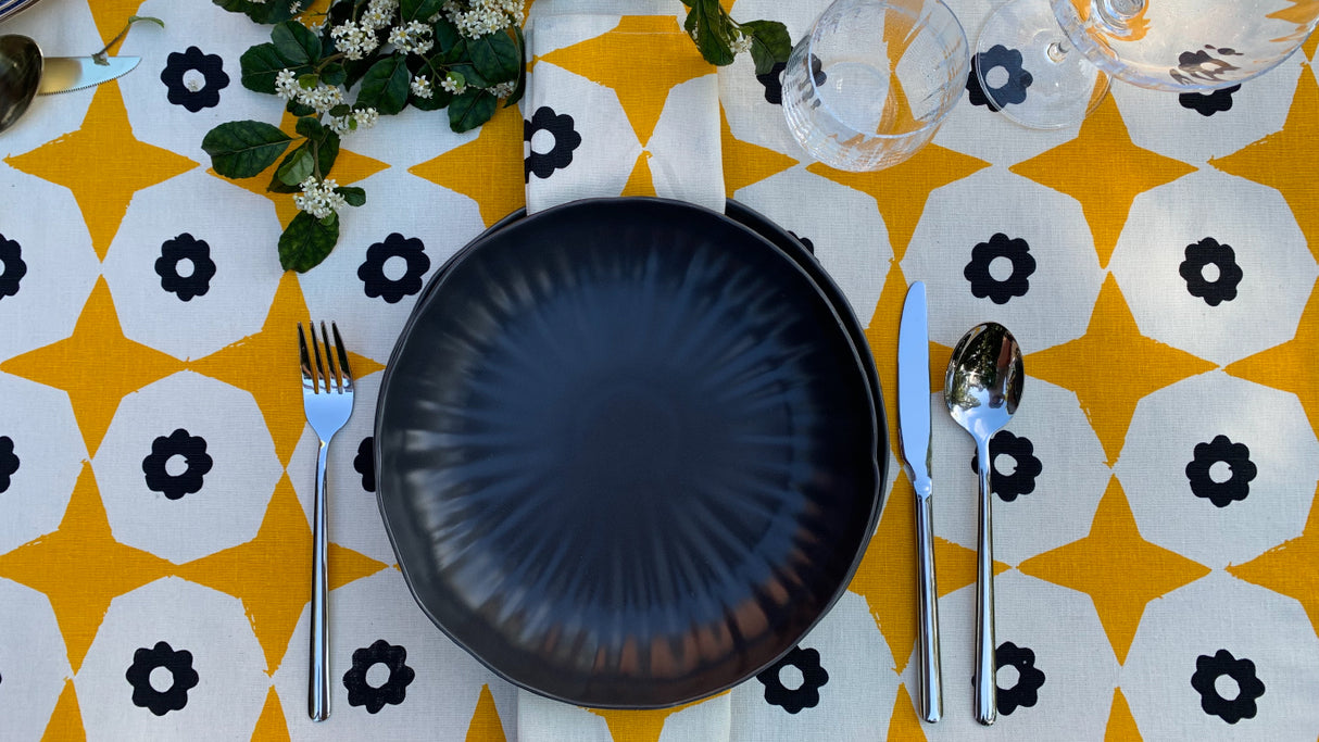 Star Poppy Tablecloth