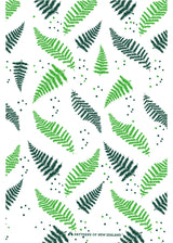 'Ferns' Tea Towel